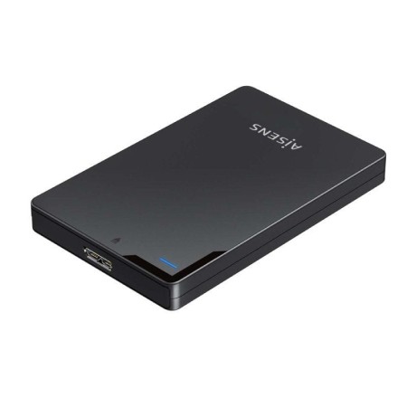 Caja Externa para Disco Duro de 2.5″ Aisens ASE-2520B/ USB 3.1/ Sin tornillos