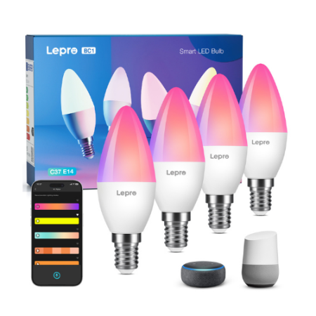 BOMBILLA VELA LED E14 LEPRO BC1-4 AI