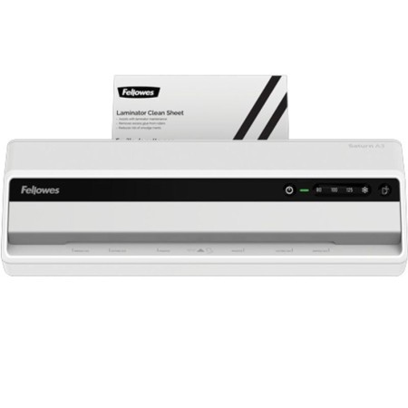 Plastificadora Fellowes Saturn A3/ hasta A3 y 125 Micras/ Blanca