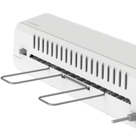 Plastificadora Fellowes Saturn A3/ hasta A3 y 125 Micras/ Blanca