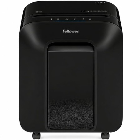 Destructora Fellowes LX201/ Corte en Partículas de 2 x 12mm/ Negra