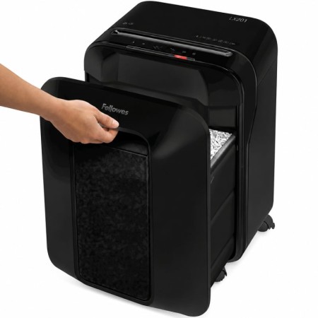 Destructora Fellowes LX201/ Corte en Partículas de 2 x 12mm/ Negra