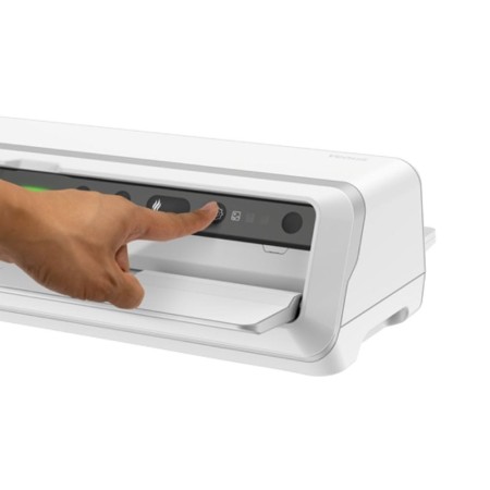 Plastificadora Fellowes LX Venus A3/ hasta A4 y 250 Micras/ Blanca y Gris