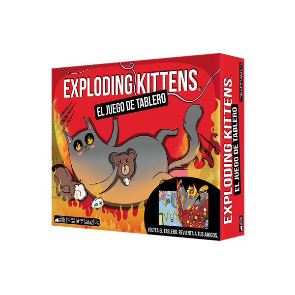 Juego de mesa exploding kittens: el juego de tablero
