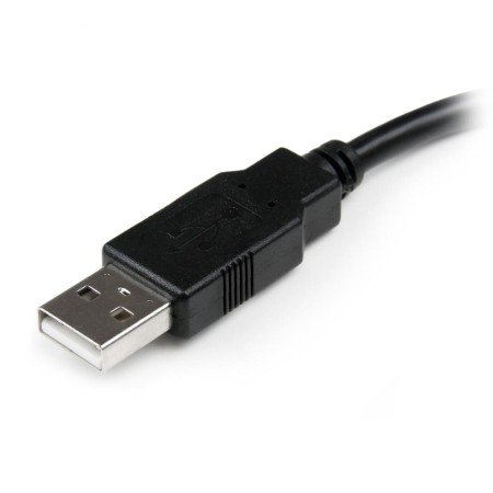 Cable usb tipo a startech 0.15m - macho - hembra - negro