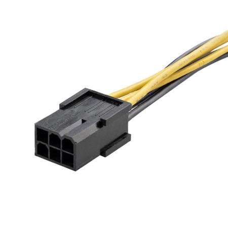 Cable 6 pines a 8 pines startech hembra - macho