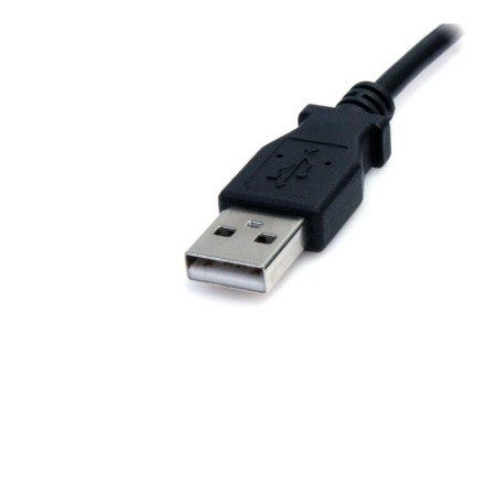 Cable cable usb tipo a a m 5.5mm startech 0.91m - macho - macho - negro