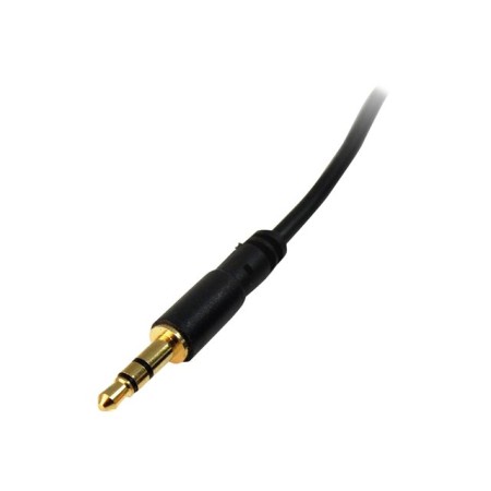 Cable jack 3.5mm startech 0.91m - macho - macho - negro