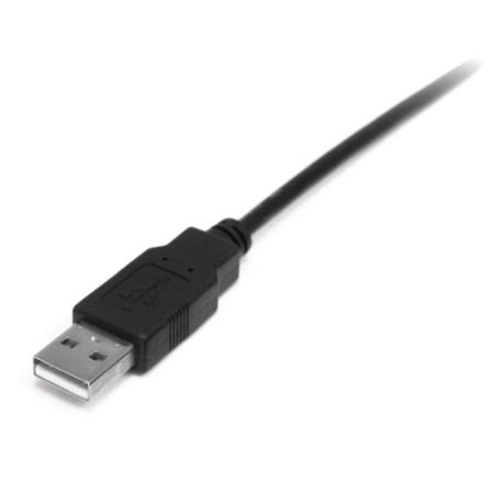 Cable usb tipo a a mini usb tipo b startech 0.5m - macho - macho - negro