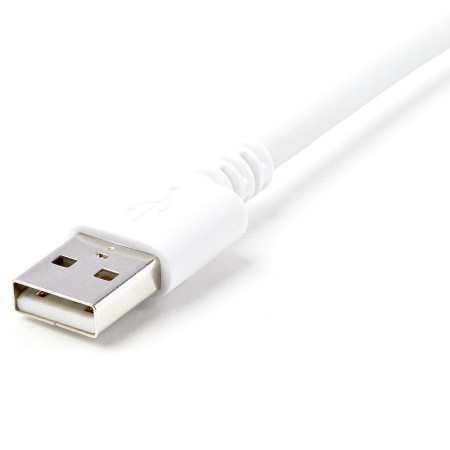 Cable lightning a usb tipo a startech 2m - macho - macho - blanco