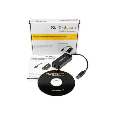 Adaptador de red usb 3.0 startech usb31000sptb rj45