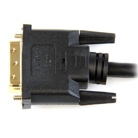 Cable micro hdmi a dvi - d startech 1m - macho - macho - negro