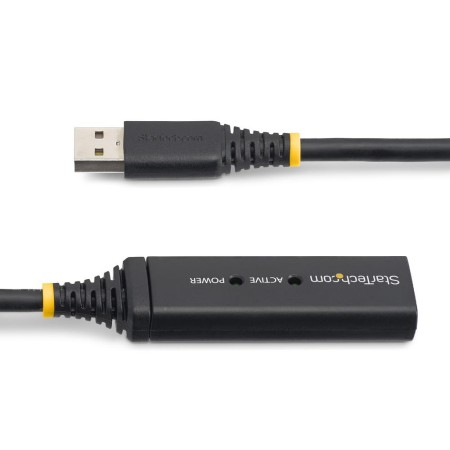 Cable usb tipo a startech 25m - macho - hembra - negro