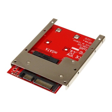 Adaptador msata a sata startech 2.5 pulgadas sata 6gb - s