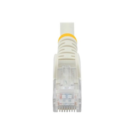 Cable de red startech latiguillo rj45 utp cat6 1m blanco