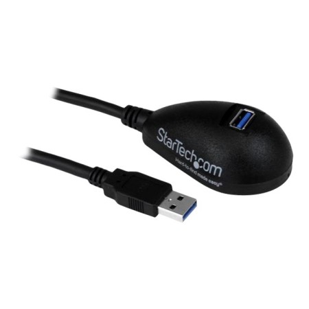 Cable usb tipo a startech 1.5m - macho - hembra - negro