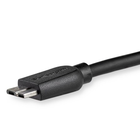 Cable usb tipo a a micro usb tipo b startech 0.15m - macho - macho - negro