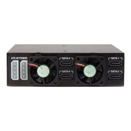 Rack movil startech 5.25 pulgadas 4x 2.5 pulgadas