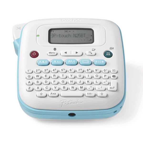 Rotuladora brother ptn25btql1 lcd -  1 linea -  teclado qwerty