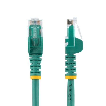 Cable de red startech latiguillo rj45 utp cat6 5m verde