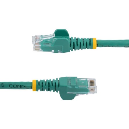 Cable de red startech latiguillo rj45 utp cat6 5m verde