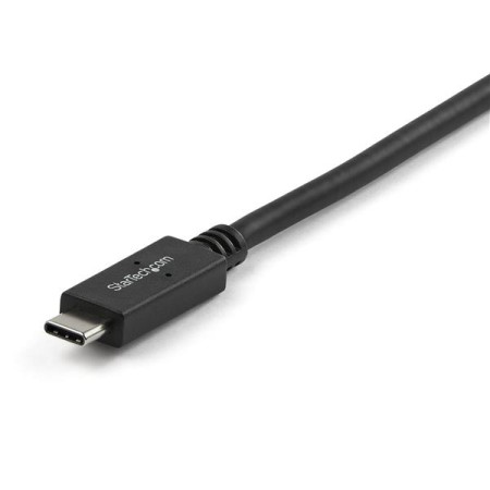 Cable usb tipo c a usb tipo a startech 1m - macho - macho - negro