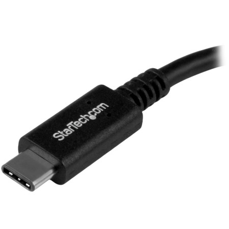 Cable usb tipo c a usb tipo a startech 0.15m - macho - hembra - negro