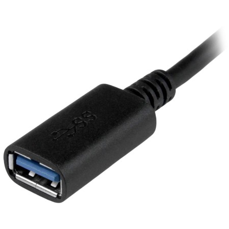 Cable usb tipo c a usb tipo a startech 0.15m - macho - hembra - negro