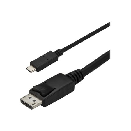 Cable usb tipo c a displayport startech 1m - macho - macho - negro