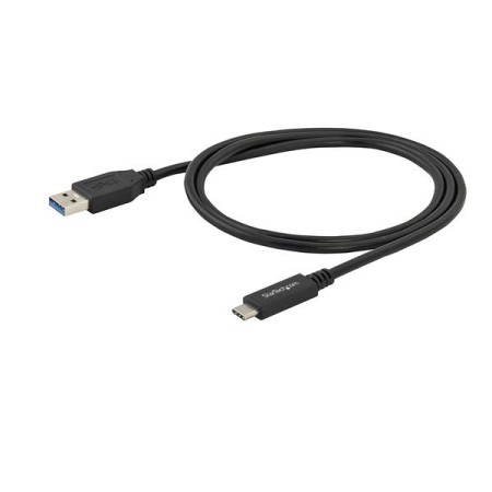Cable usb tipo c a usb tipo a startech 1m - macho - macho - negro