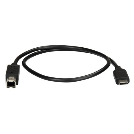 Cable usb tipo c a usb tipo b startech 0.5m - macho - macho - negro