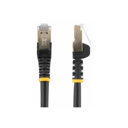 Cable de red startech latiguillo rj45 stp cat6a 1m negro