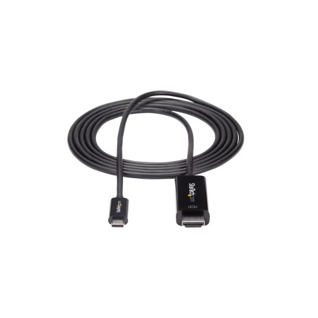 Cable usb tipo c a hdmi 4k startech 2m - macho - macho - negro