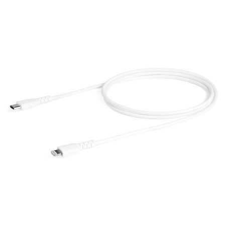 Cable lightning a usb tipo c startech 1m - macho - macho - blanco