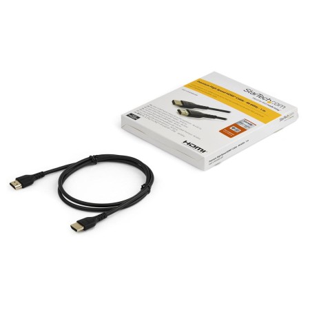 Cable hdmi 4k startech 1m - macho - macho - negro