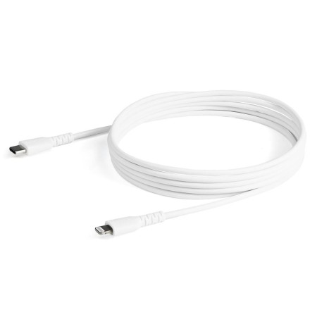 Cable lightning a usb tipo c startech 2m - macho - macho - blanco