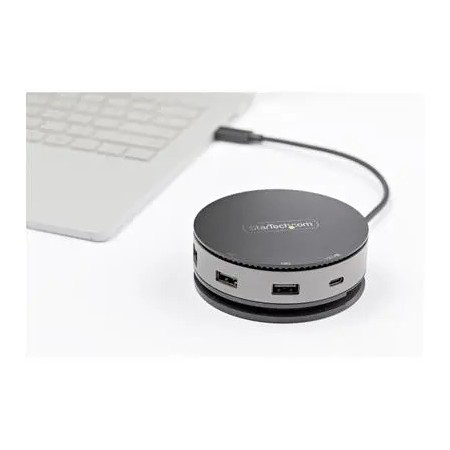 Mini docking startech usb 3.1 gen 2 de 10gbps tipo c con vídeo hdmi o displayport de 4k a 60hz o vga de 1080p