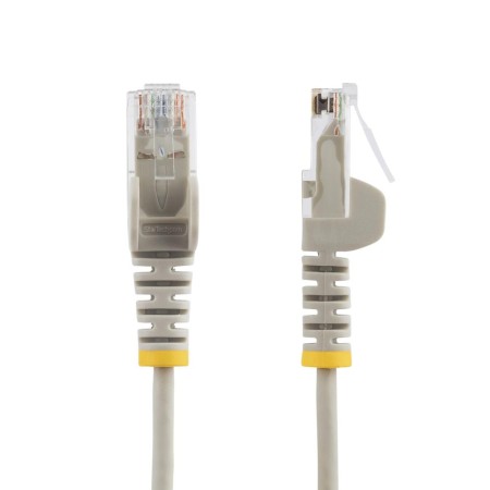 Cable de red startech latiguillo rj45 lszh utp cat6 1m gris