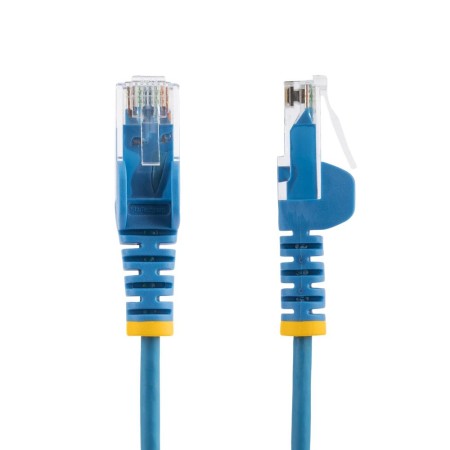 Cable de red startech latiguillo rj45 lszh utp cat6 1m azul