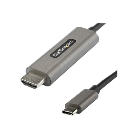 Cable usb tipo c a hdmi 4k startech 1m - macho - macho - negro