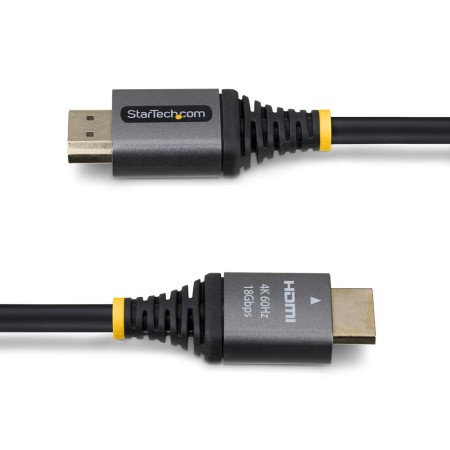 Cable hdmi 4k startech 0.5m - macho - macho