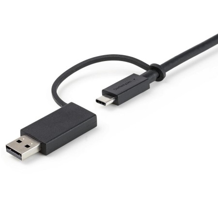 Cable usb tipo c a usb tipoa - usb tipo c startech 1m - macho - macho - negro