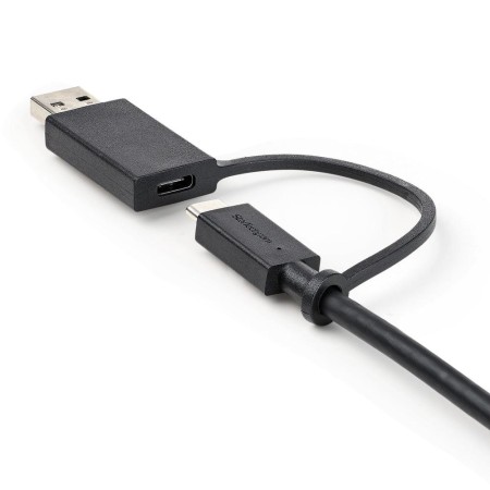 Cable usb tipo c a usb tipoa - usb tipo c startech 1m - macho - macho - negro