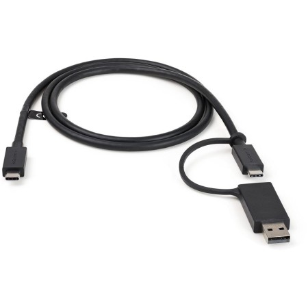 Cable usb tipo c a usb tipoa - usb tipo c startech 1m - macho - macho - negro