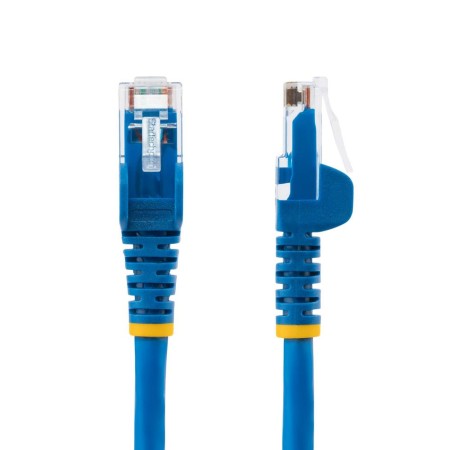 Cable de red startech latiguillo rj45 lszh u - utp cat6 3m azul