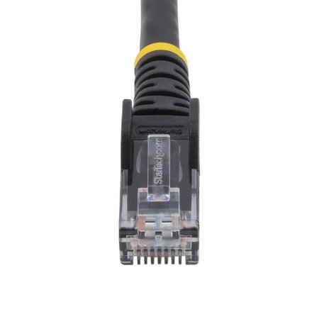 Cable de red startech latiguillo rj45 lszh utp cat6 1m negro
