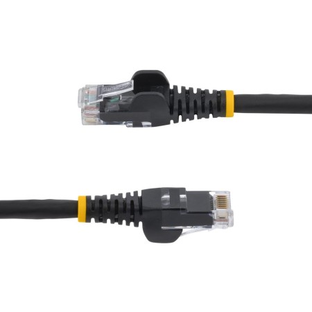 Cable de red startech latiguillo rj45 lszh utp cat6 0.50m negro