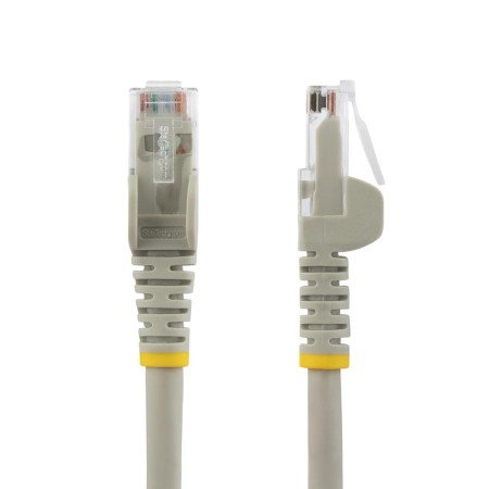 Cable de red startech latiguillo rj45 lszh u - utp cat6 0.5m gris