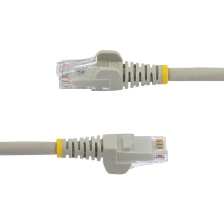 Cable de red startech latiguillo rj45 lszh u - utp cat6 0.5m gris