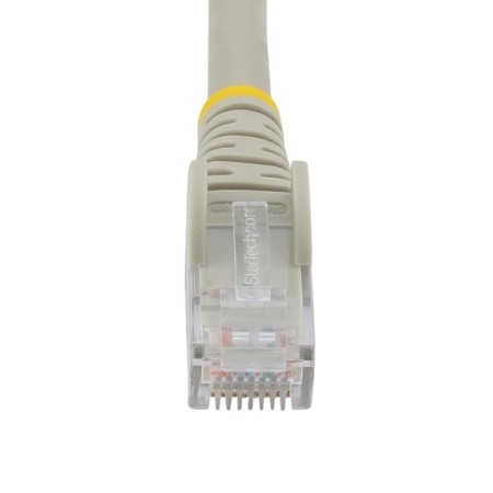 Cable de red startech latiguillo rj45 lszh u - utp cat6 0.5m gris